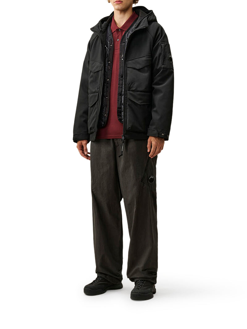 C.P. SHELL-R PADDED HOODED LENS JACKET