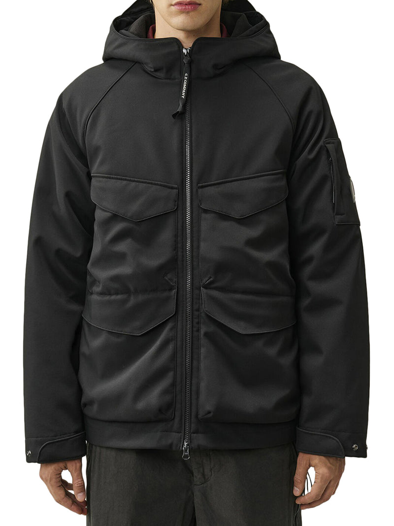 C.P. SHELL-R PADDED HOODED LENS JACKET