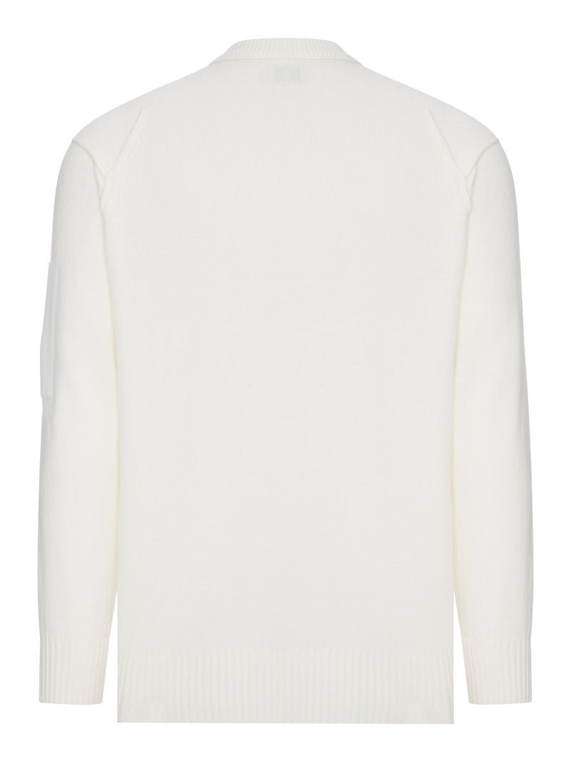 CREW NECK WOOL SWEATER