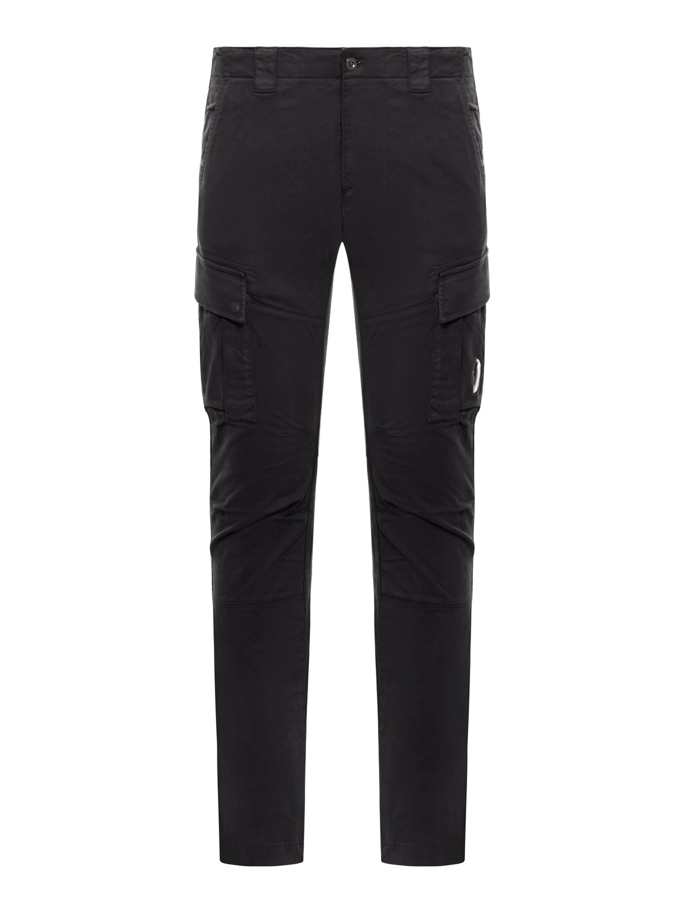COTTON CARGO PANTS WITH LOGO