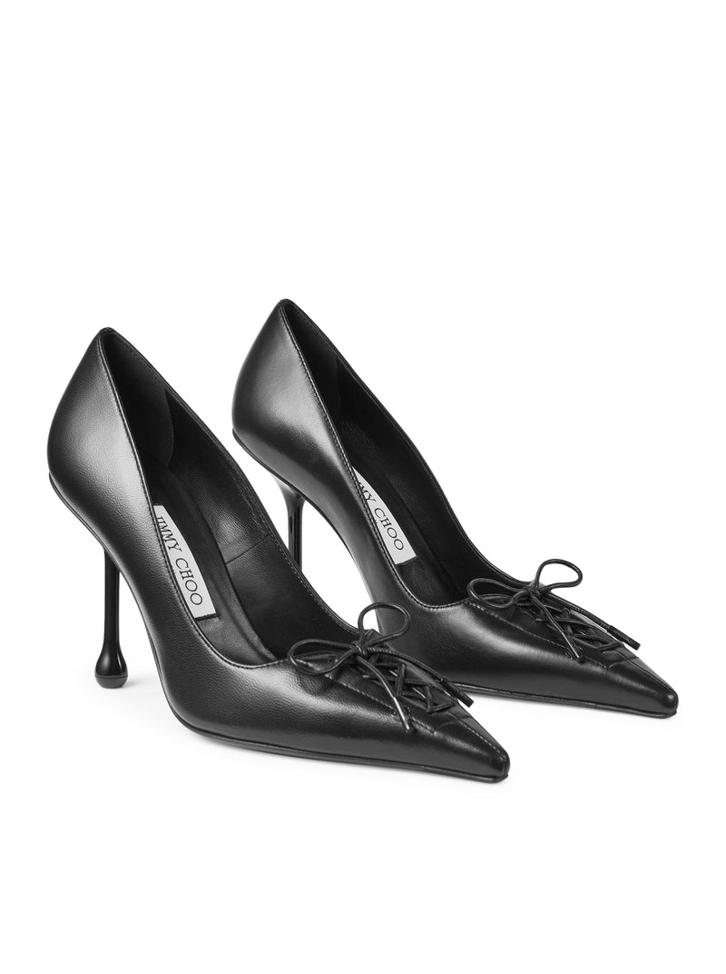 SCARLETT 95 BLACK NAPPA PUMP