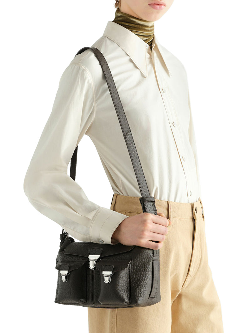 MINI SOFT GEAR BAG IN BUBBLE LAMBSKIN