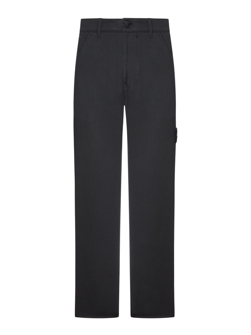 REGULAR FIT PANTS WITH BADGE
