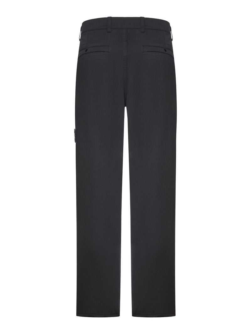 REGULAR FIT PANTS WITH BADGE