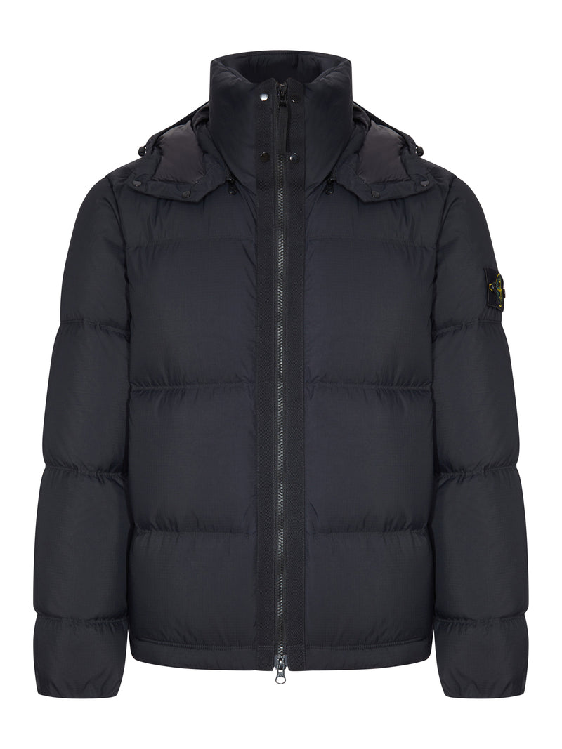 TEAR-PROOF DOWN JACKET WITH DETACHABLE HOOD