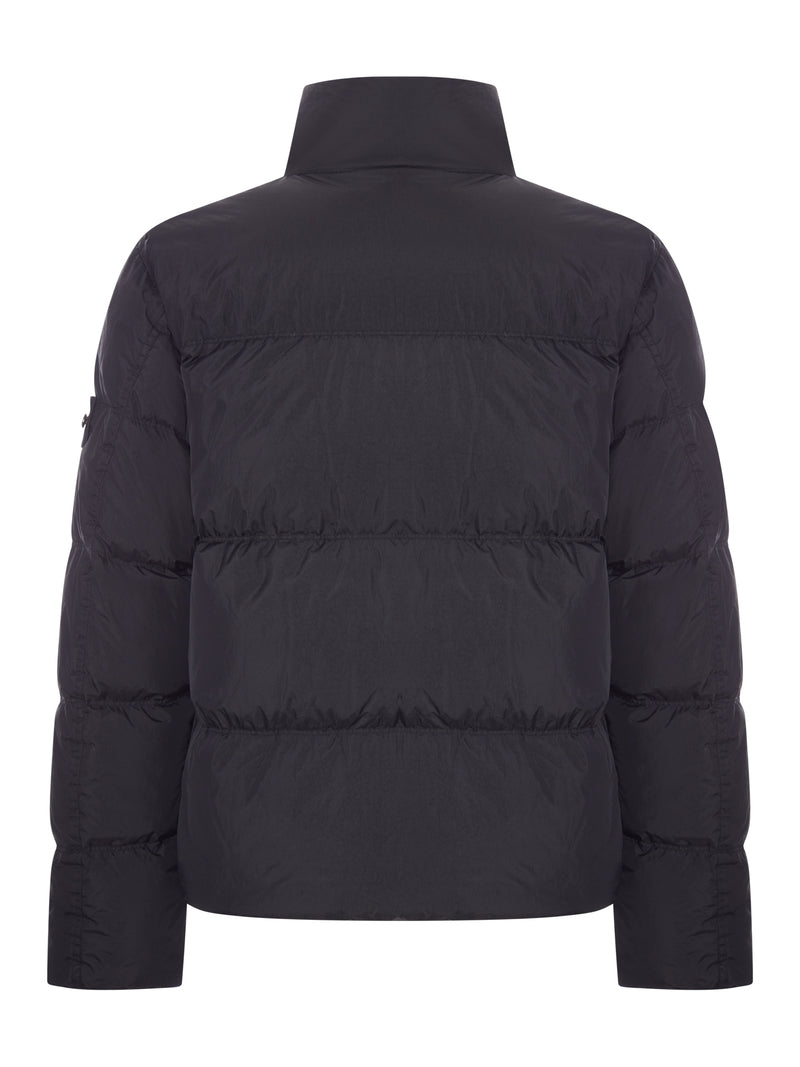 PADDED DOWN JACKET WITH HIGH COLLAR