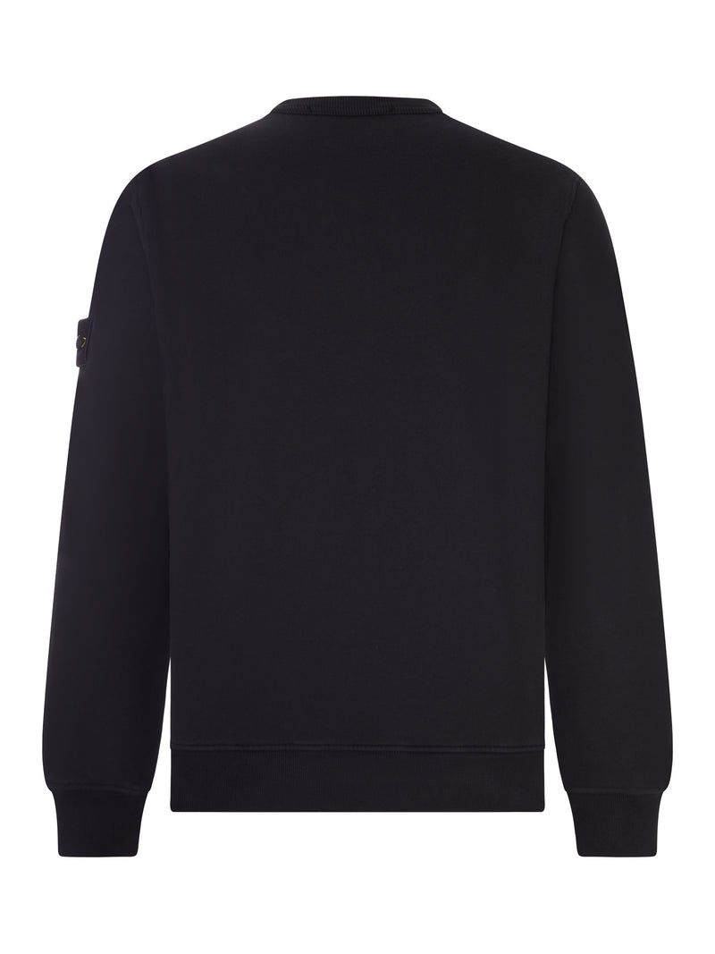 COTTON CREW-NECK SWEATSHIRT
