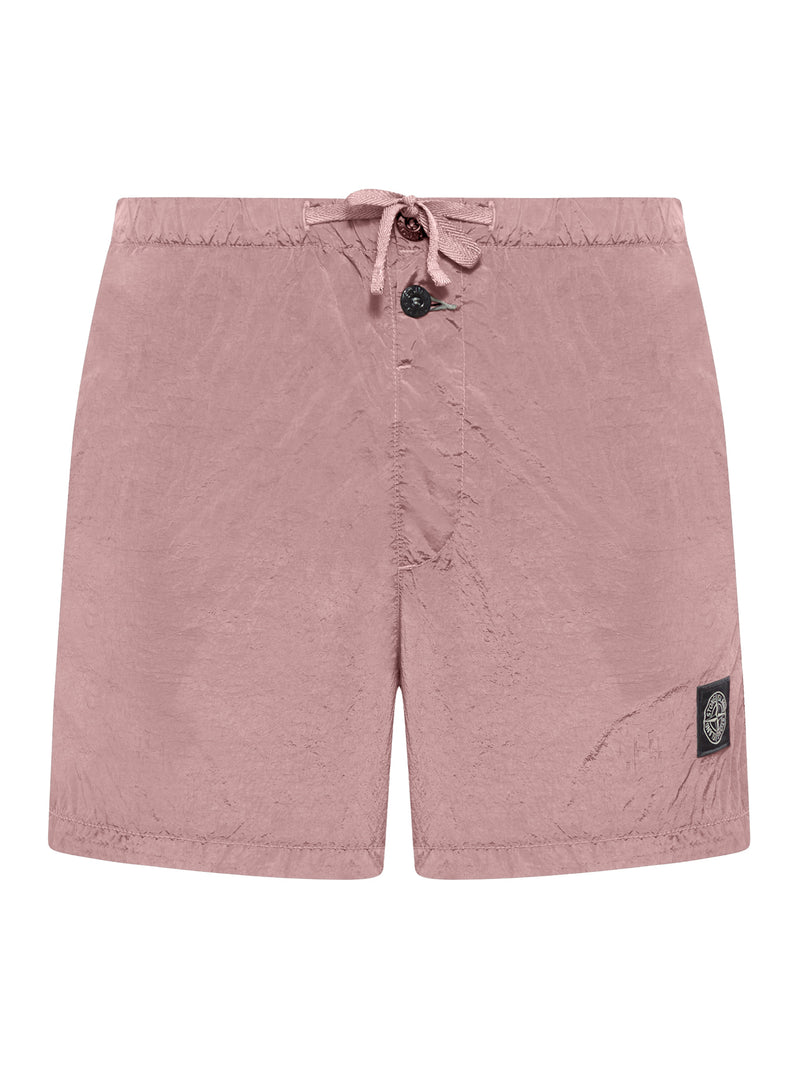 PINK COMPASS LOGO SWIMSUIT