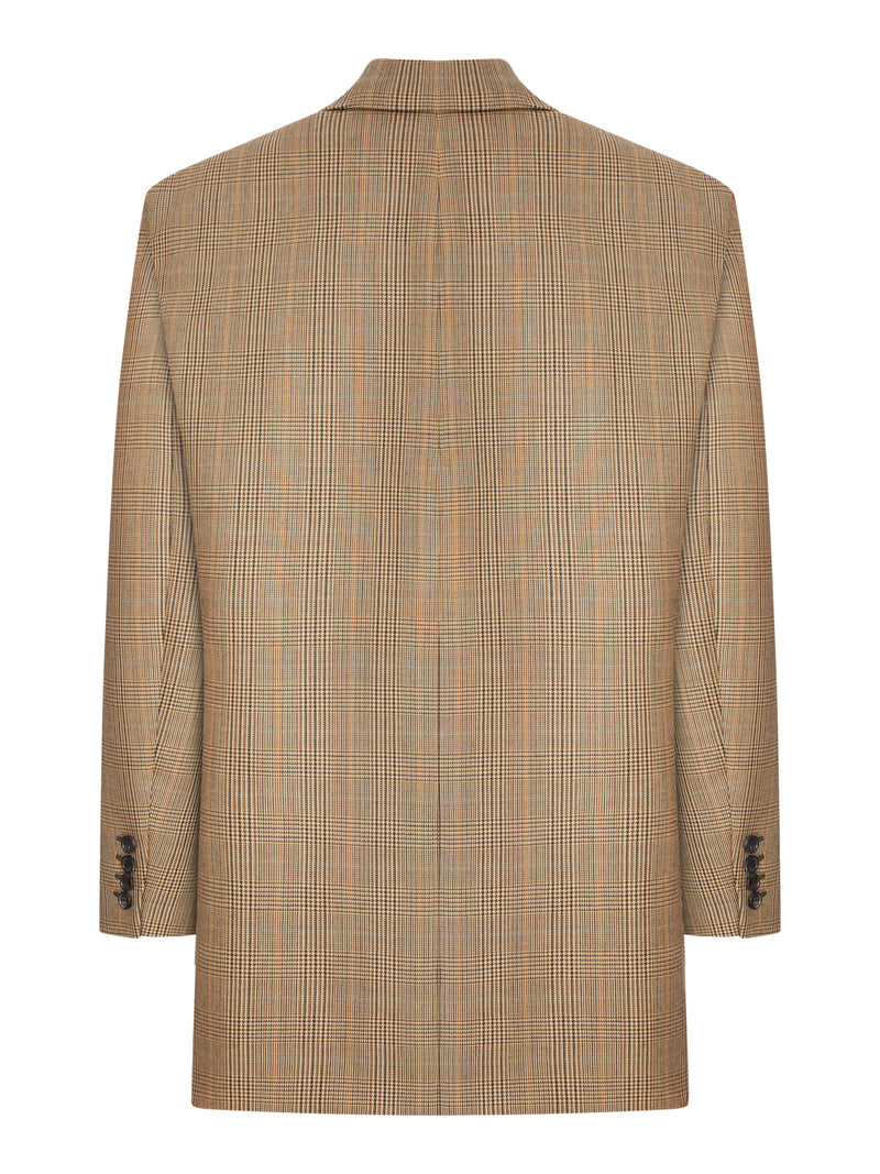 PRINCE OF WALES HOUNDSTOOTH WOOL JACKET