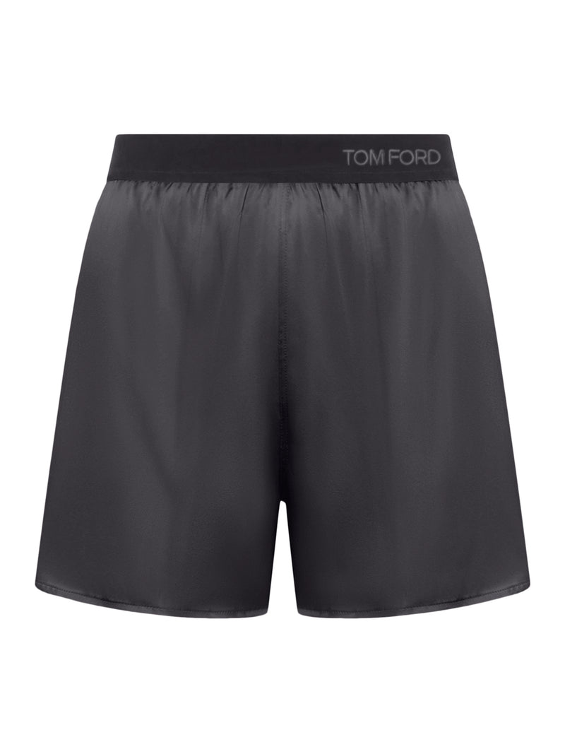 SILK SATIN SHORTS