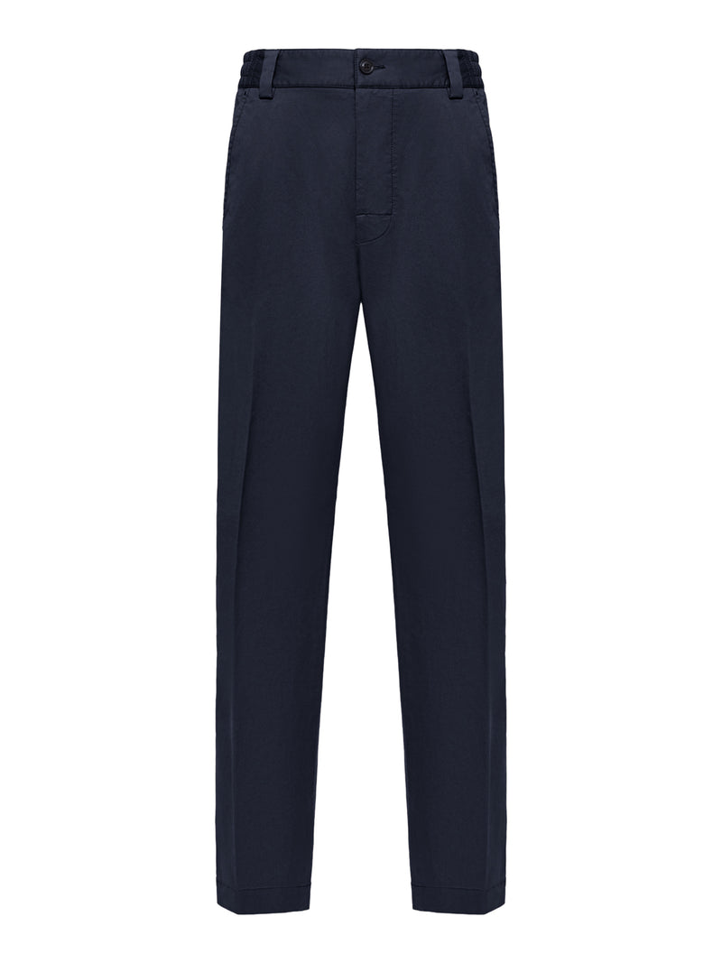 TAILORED COTTON TROUSERS