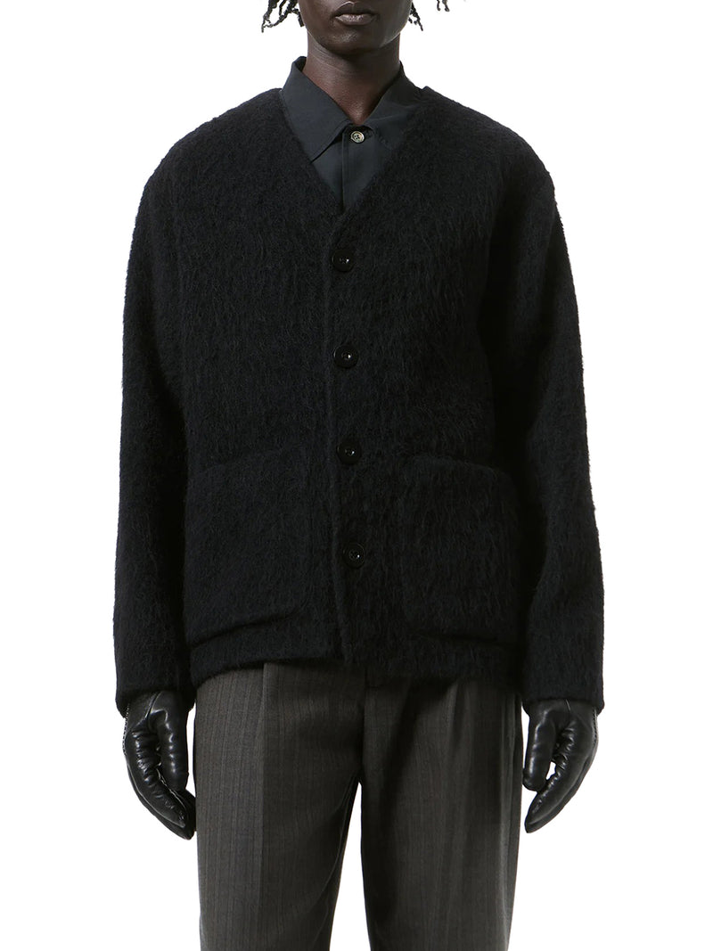MOHAIR WOOL CARDIGAN