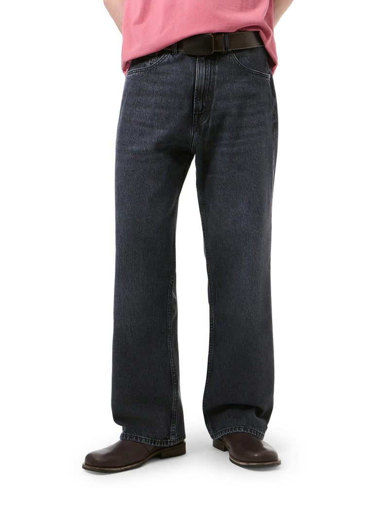 THIRD CUT JEANS IN COTTON DENIM