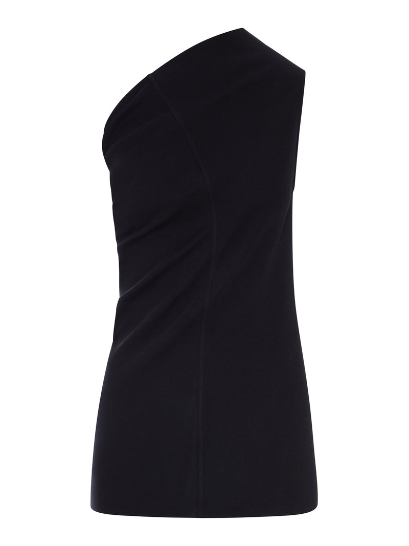 ATHENA ONE-SHOULDER T TOP WITH SHAPED SEAMS