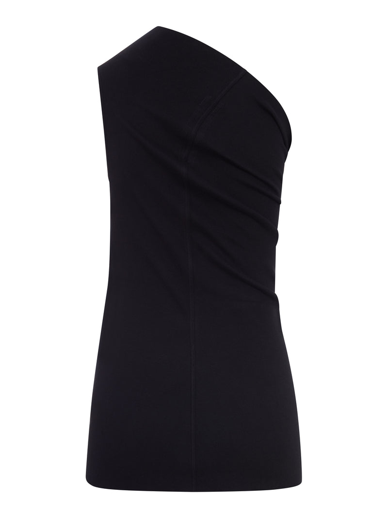 ATHENA ONE-SHOULDER T TOP WITH SHAPED SEAMS