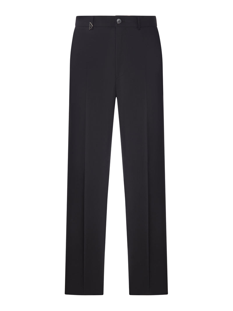 MOHAIR WOOL TROUSERS