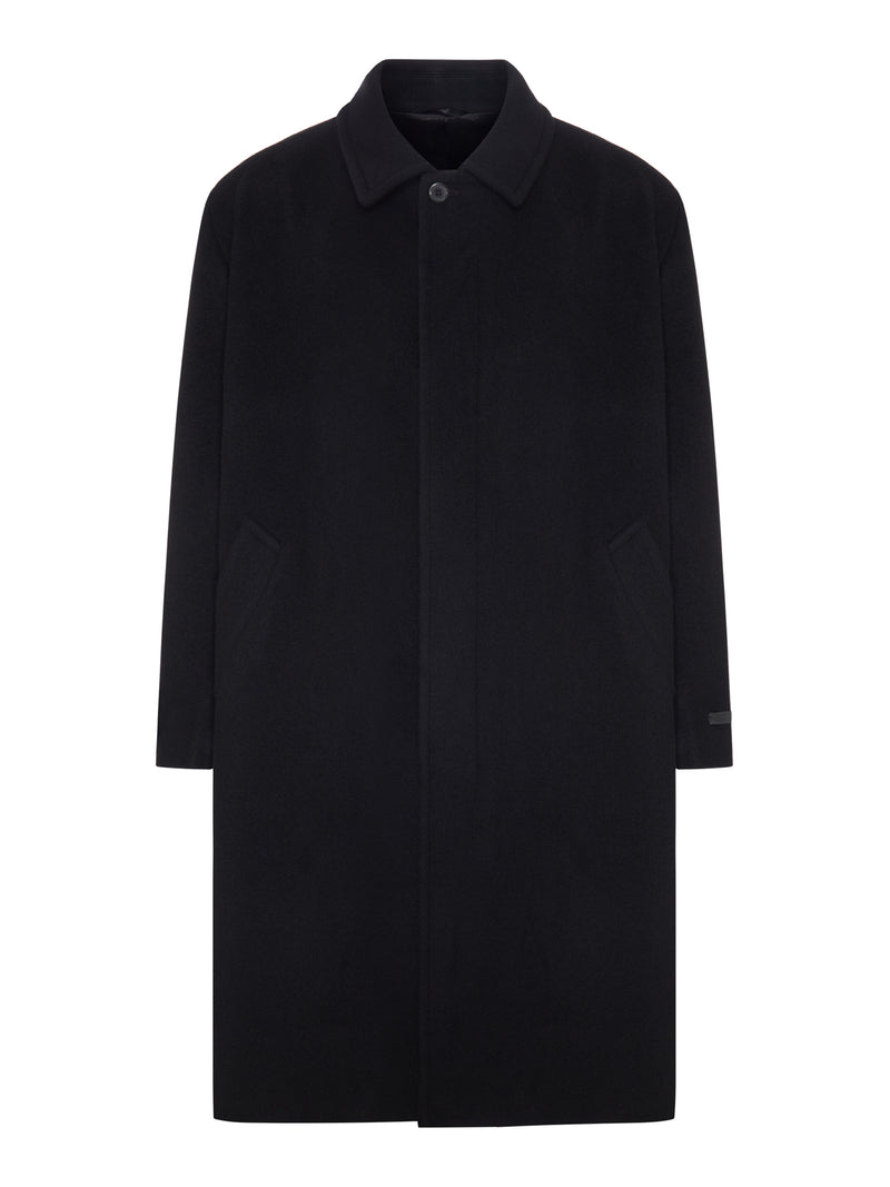 LONG WOOL AND CASHMERE BLEND COAT
