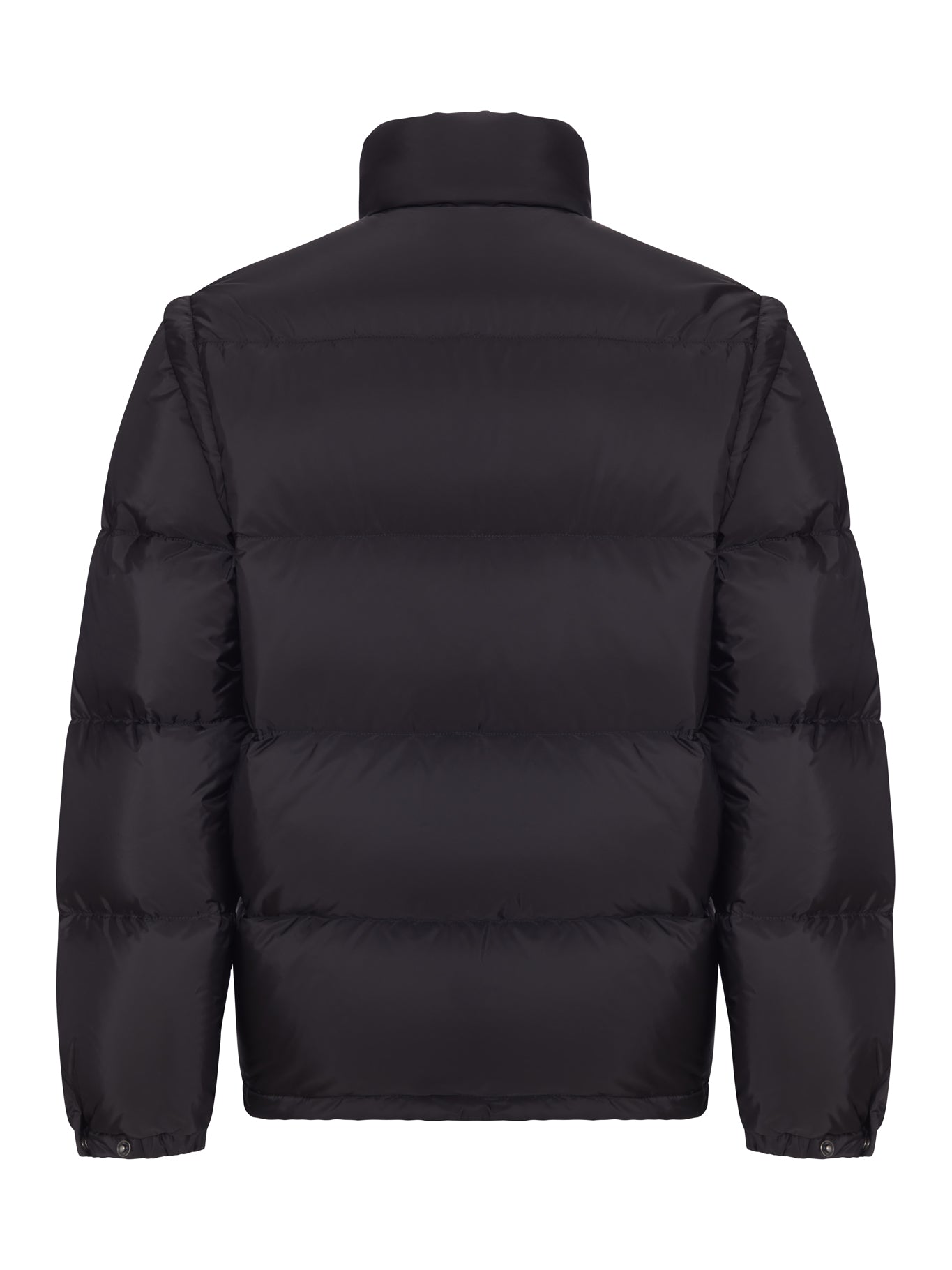 PADDED DOWN JACKET WITH TRIANGULAR LOGO