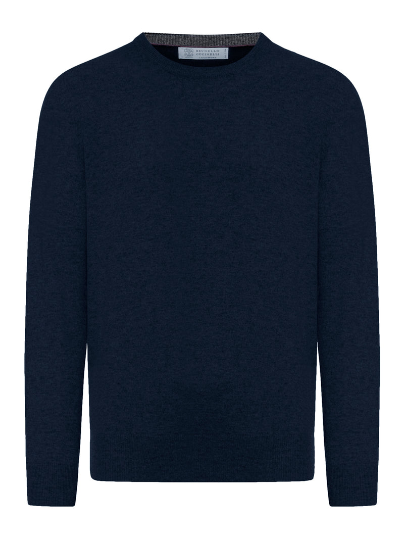 ESSENTIAL CREW NECK CASHMERE SWEATER