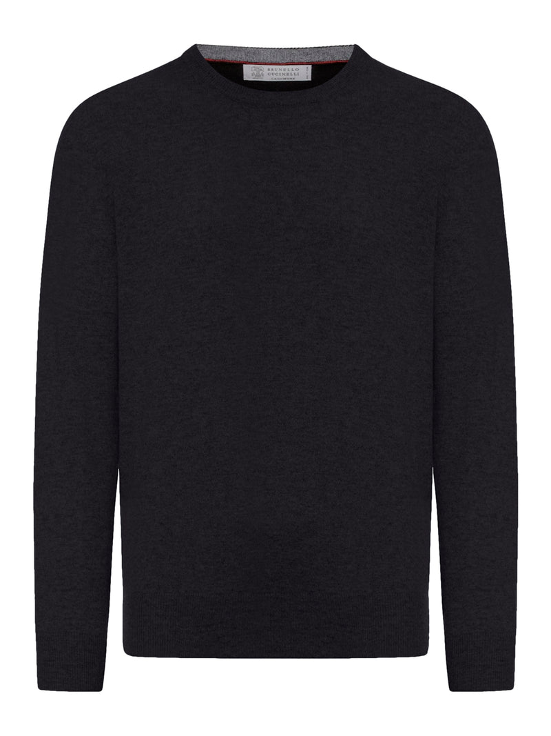 ESSENTIAL CREW NECK CASHMERE SWEATER