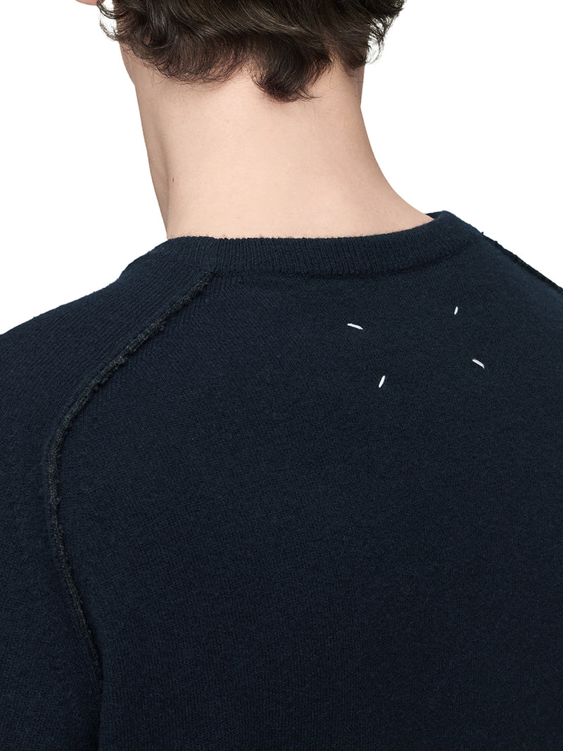 CREWNECK SWEATER IN VIRGIN WOOL