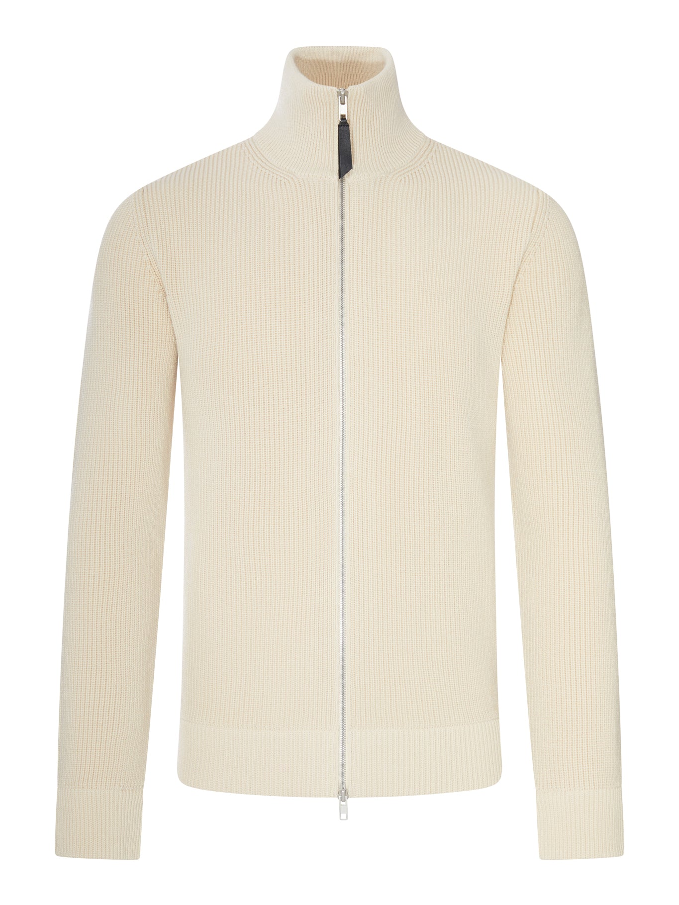 JERSEY KNIT CARDIGAN WITH ZIP