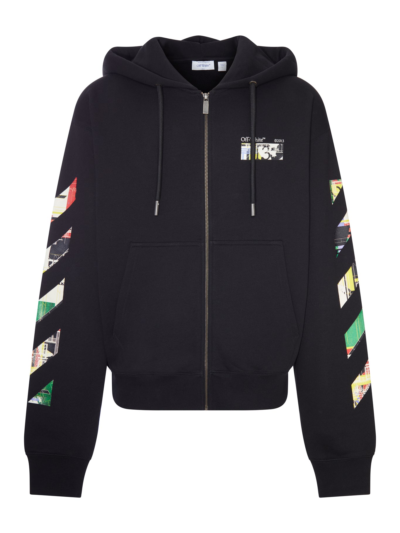 INDUSTRIAL ARROW ZIP-UP HOODIE
