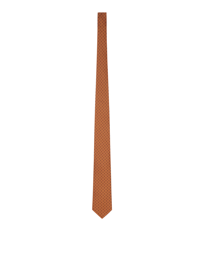 MICRO-PATTERNED SILK TIE