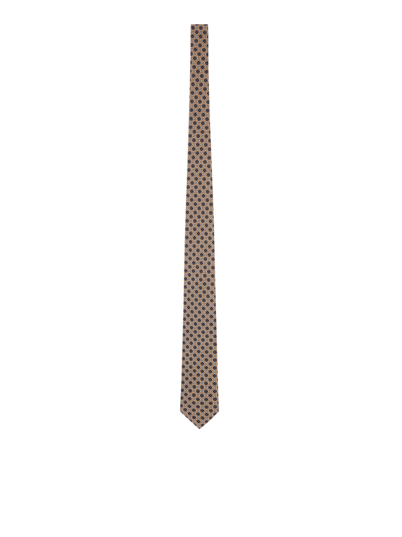 MICRO-PATTERNED SILK TIE