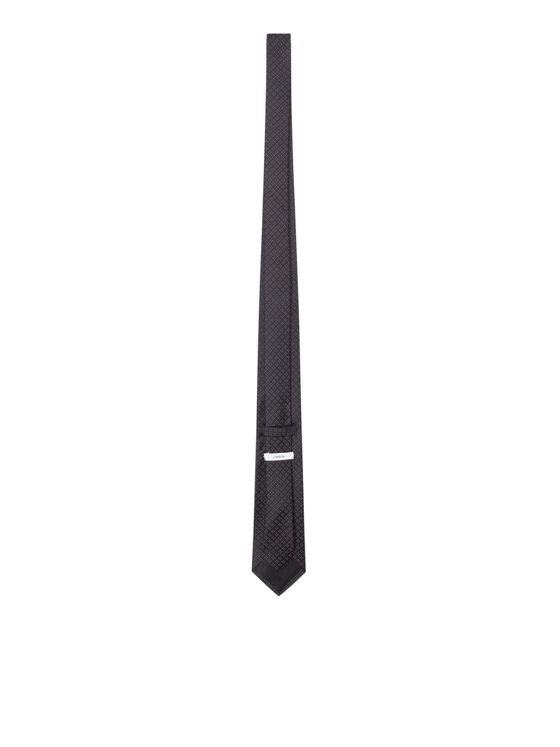 MICRO-PATTERNED SILK TIE