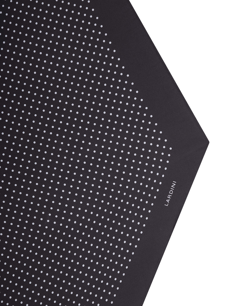 RHOMBUS SCARF WITH MICRO DOTS