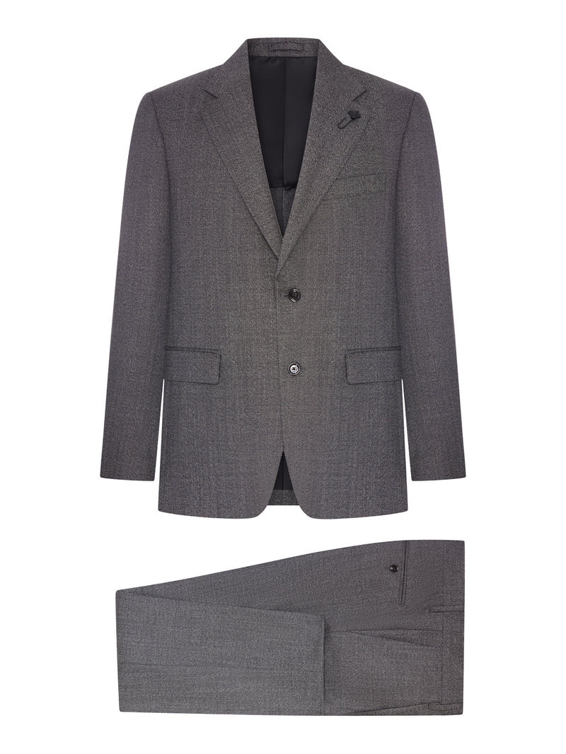 SINGLE-BREASTED WOOL TAILORED SUIT