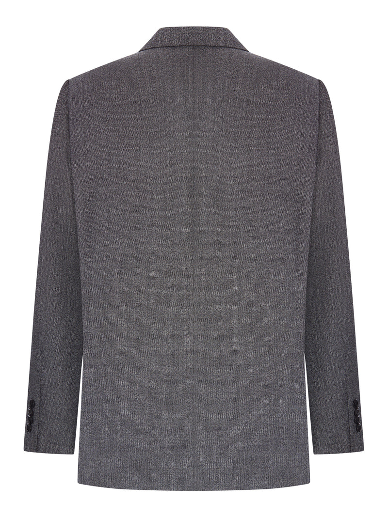 SINGLE-BREASTED WOOL TAILORED SUIT