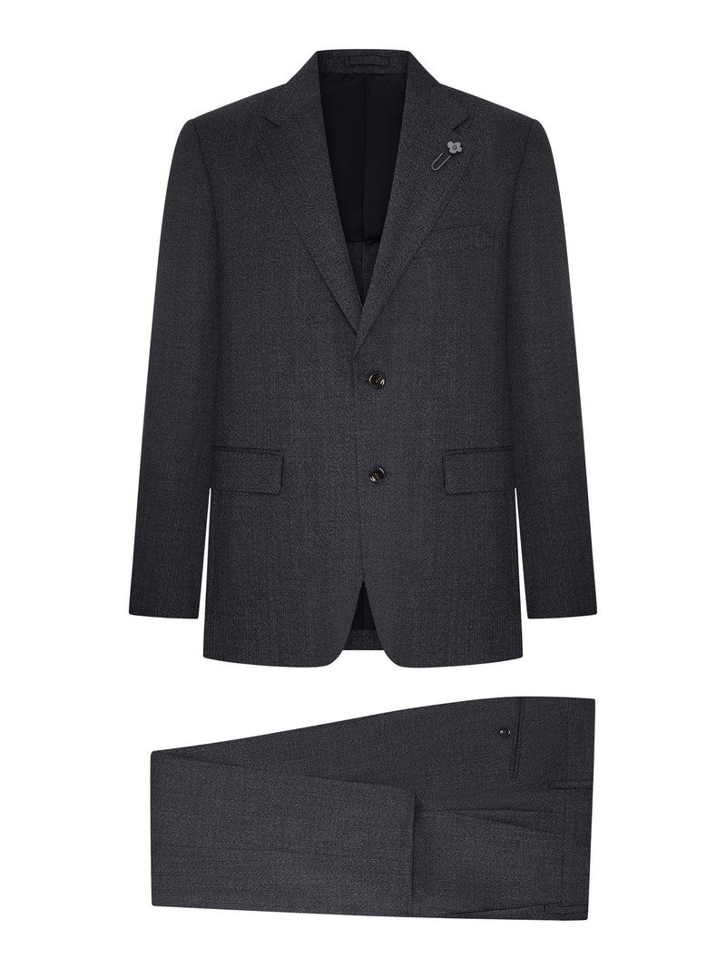 SINGLE-BREASTED WOOL TAILORED SUIT