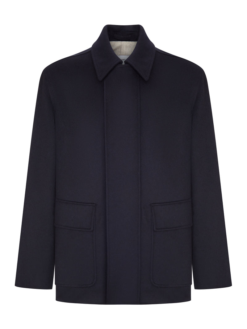 LORO PIANA WATER-REPELLENT BEAVER WOOL BLOUSON
