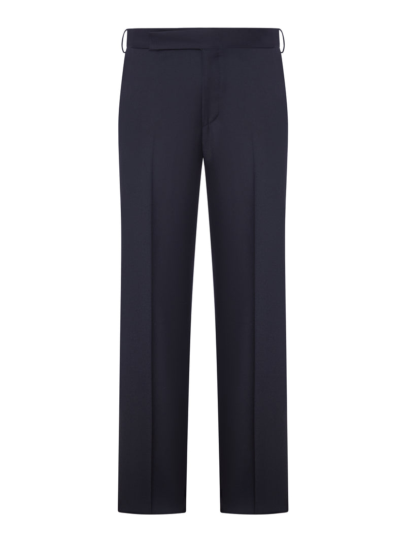 TAILORED WOOL AND CASHMERE TROUSERS