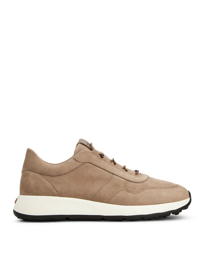 RED DOT SNEAKERS IN PASHMY SUEDE
