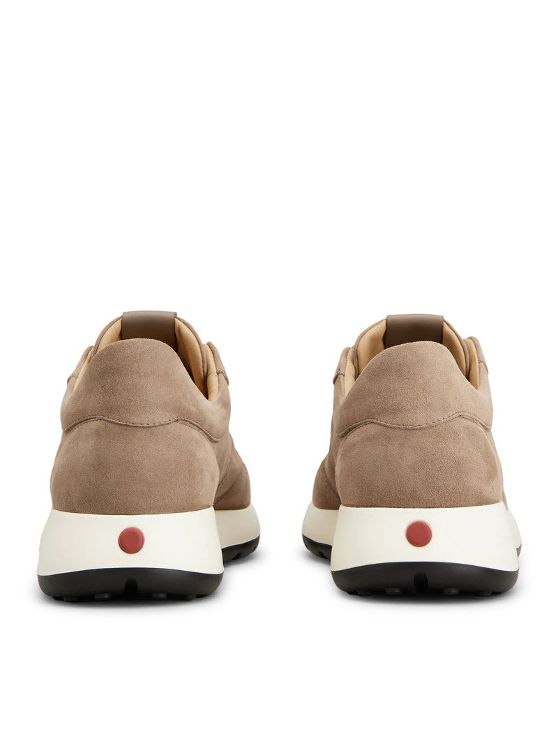 RED DOT SNEAKERS IN PASHMY SUEDE
