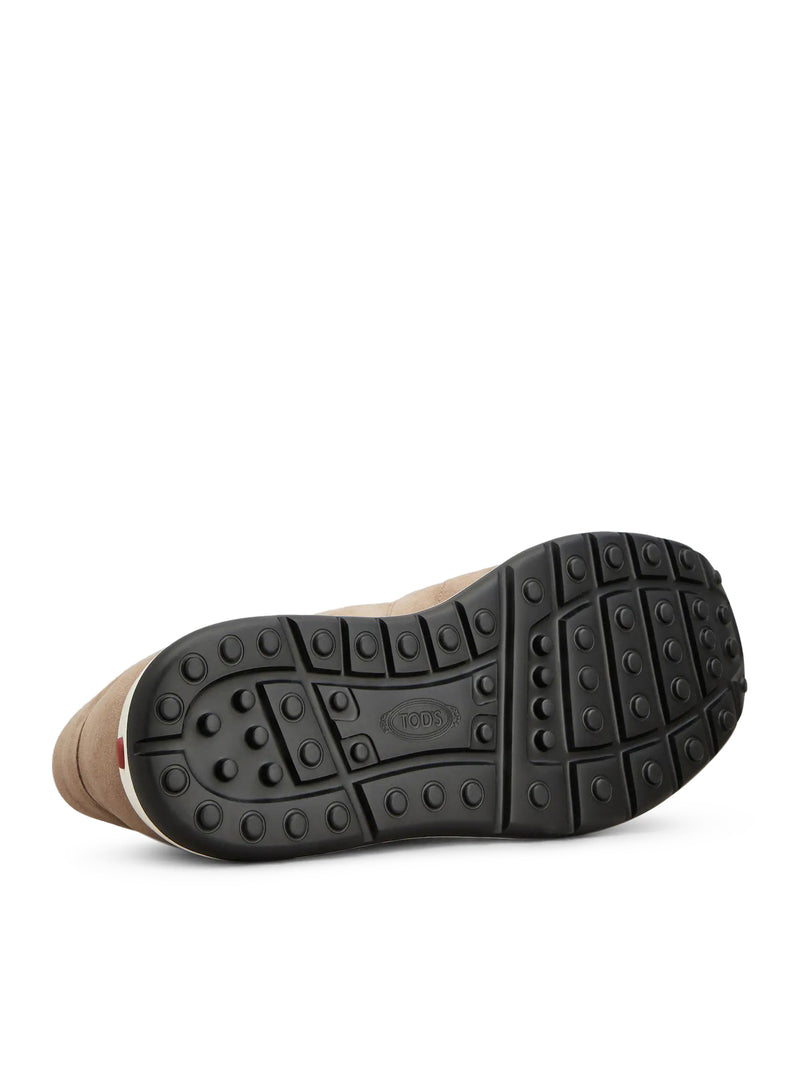 RED DOT SNEAKERS IN PASHMY SUEDE