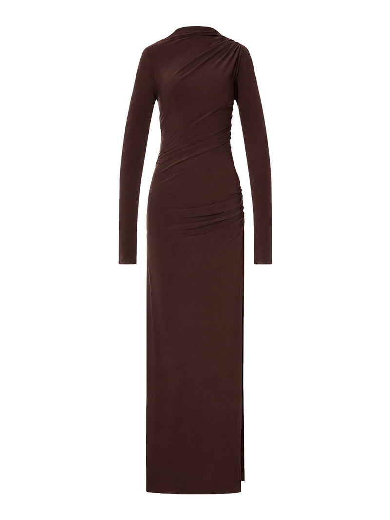 SOPHIE LONG DRESS WITH OPEN BACK
