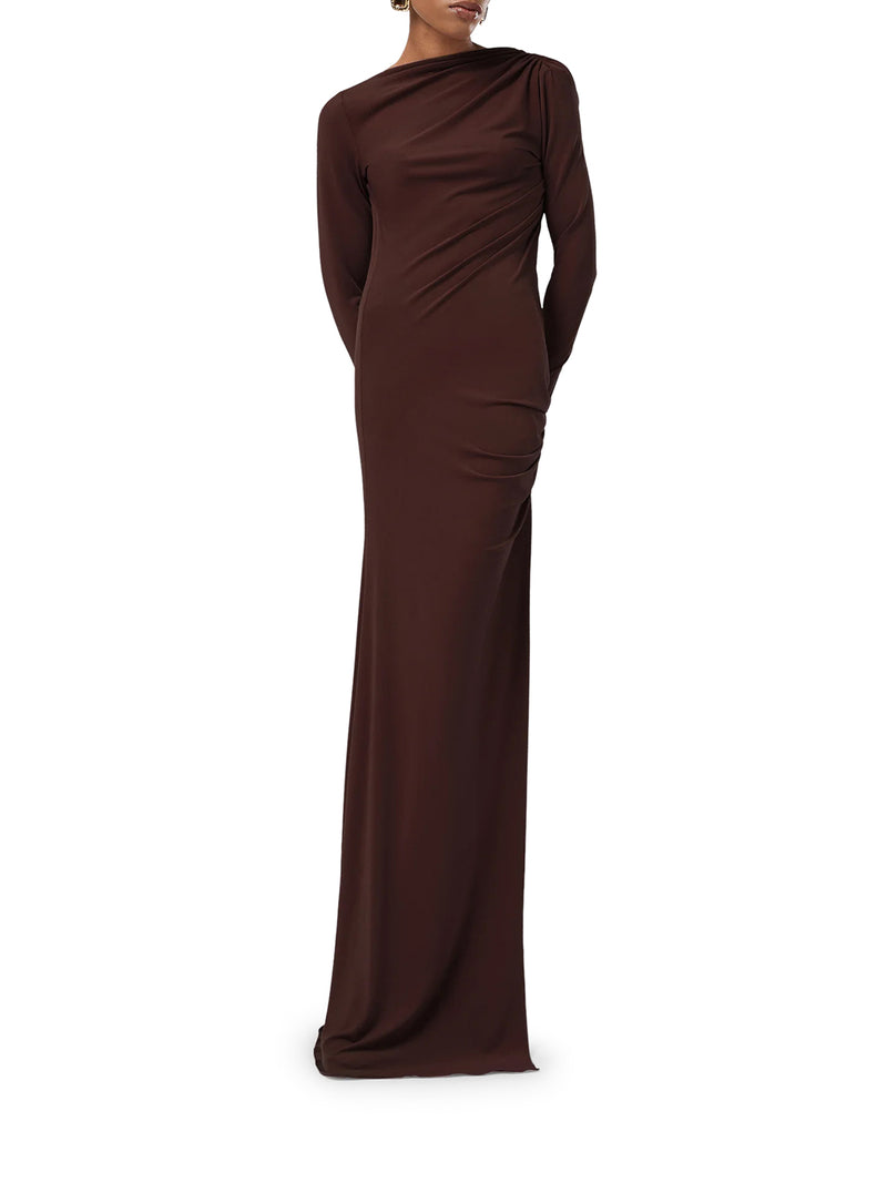 SOPHIE LONG DRESS WITH OPEN BACK