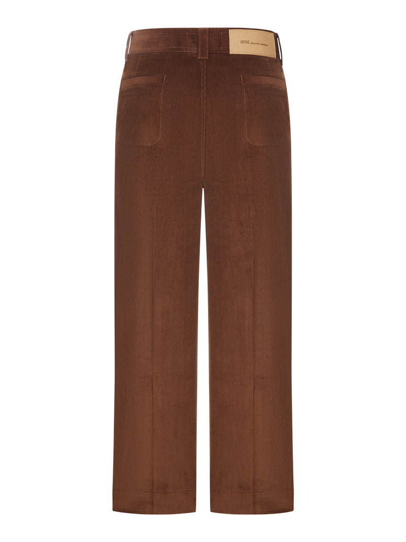 BAGGY VELVET TROUSERS