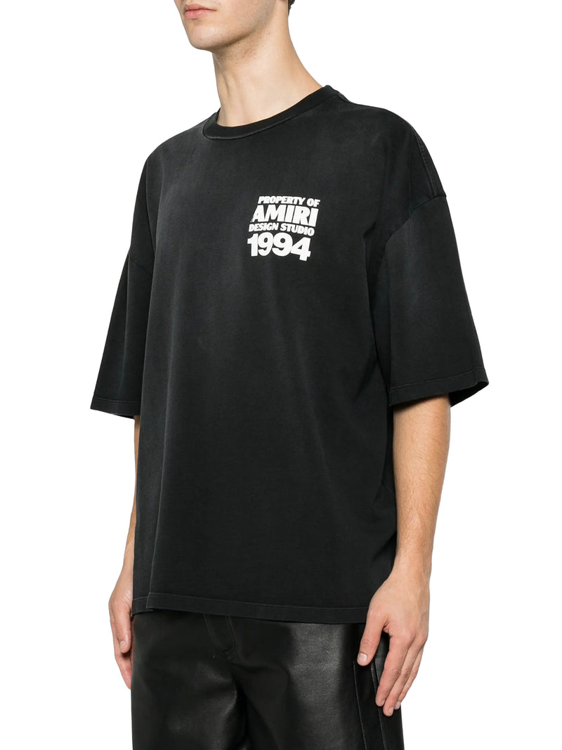 COTTON T-SHIRT WITH AMIRI 1994 PRINT
