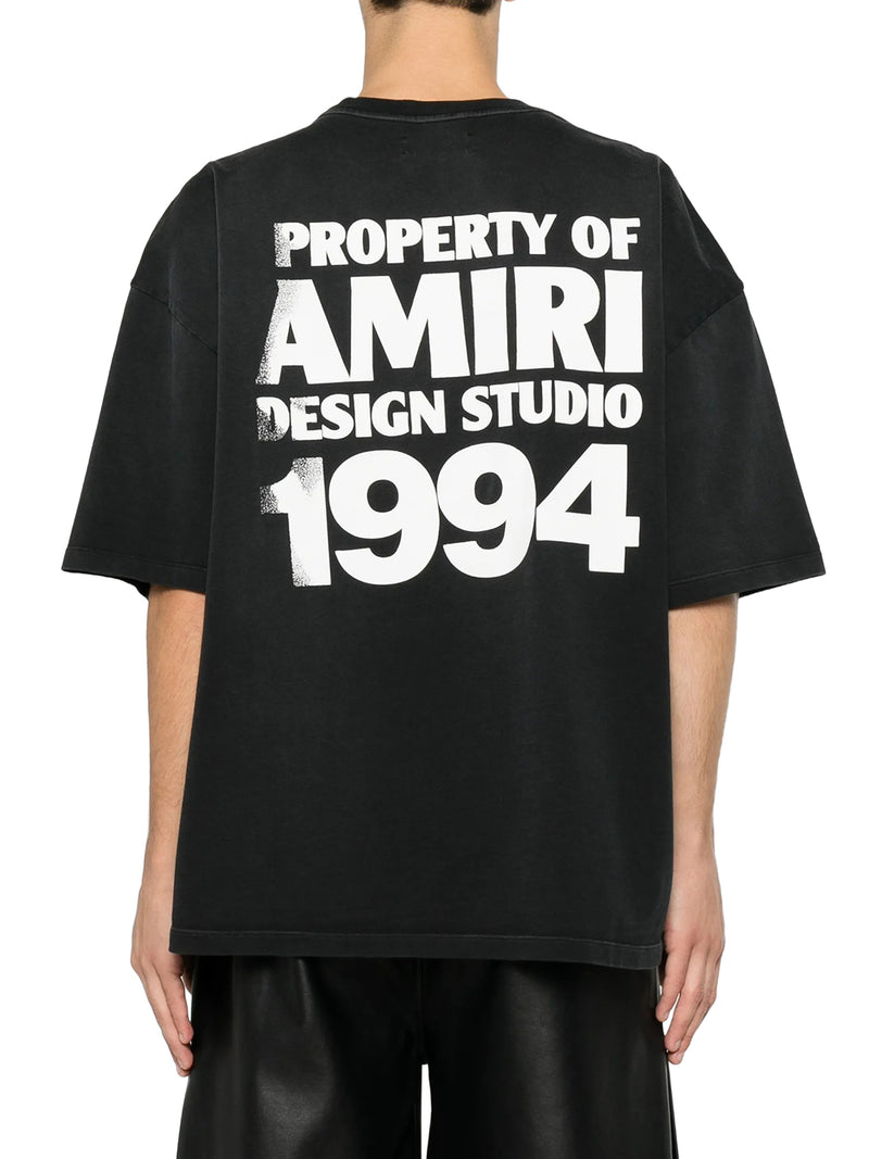 COTTON T-SHIRT WITH AMIRI 1994 PRINT