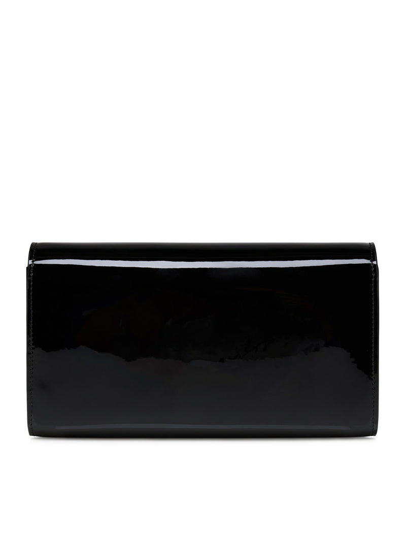 BETTINA WALLET WITH CHAIN IN PATENT CALFSKIN