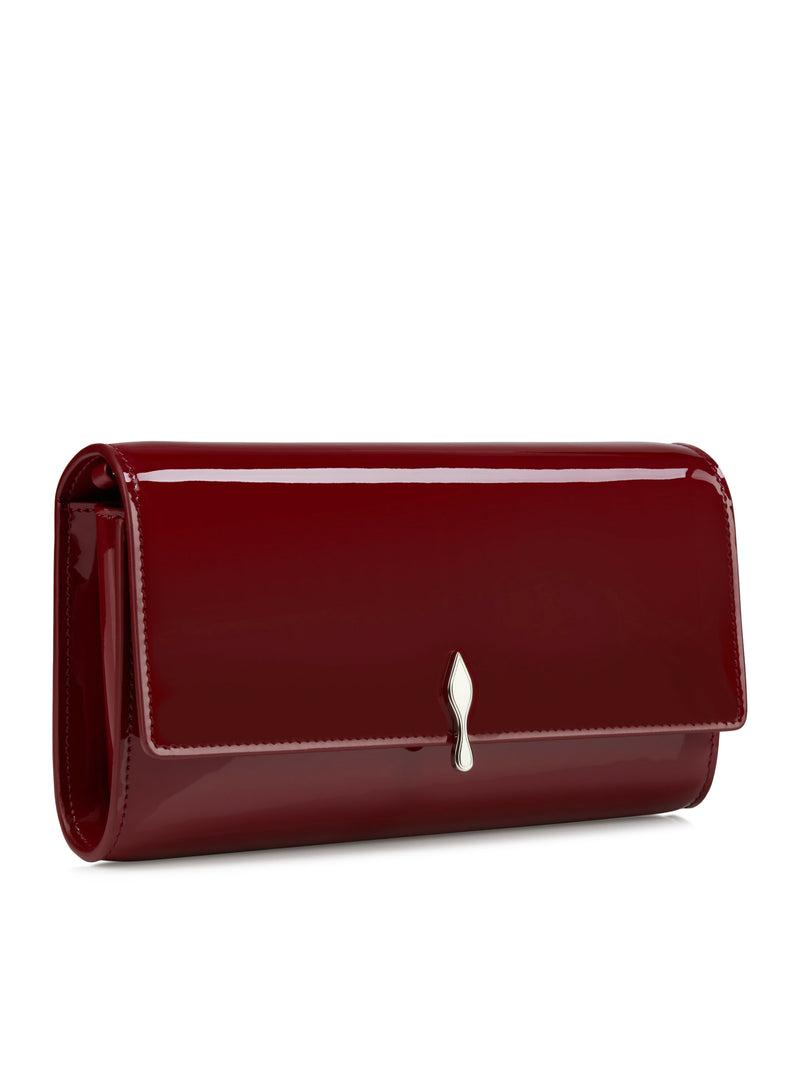 BETTINA WALLET WITH CHAIN IN PATENT CALFSKIN