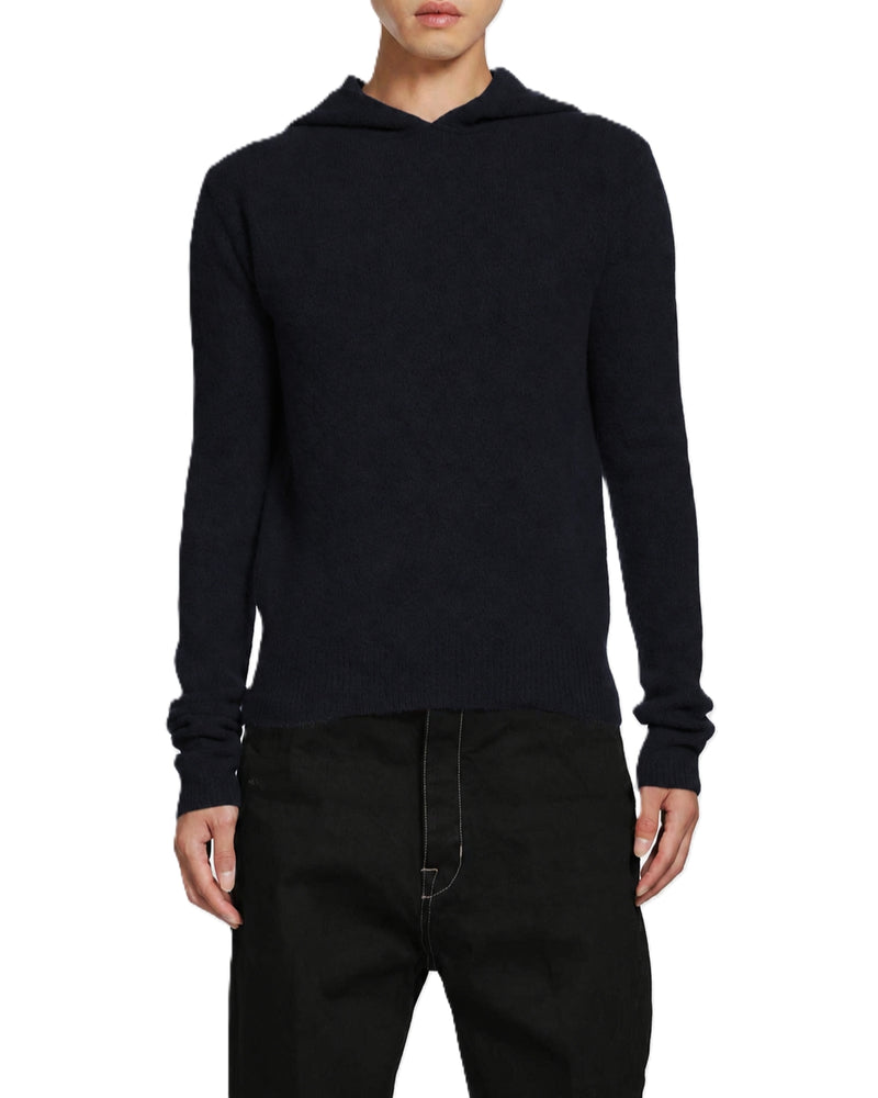 KNITTED HOODIE