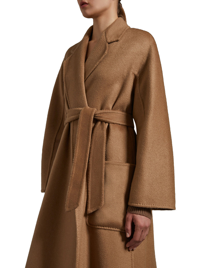 LUDMILLA WOOL COAT WITH WAIST BELT