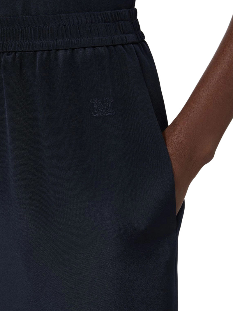 SOFT TROUSERS IN HEAVY SILK