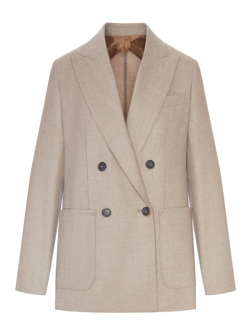 CASHMERE FOULÉ BLAZER